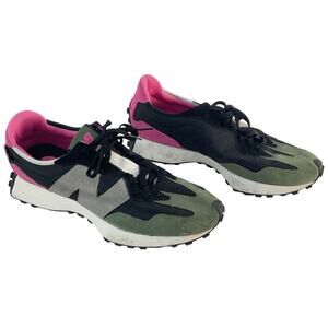 New Balance 327 Pink and Green Athletic Shoes